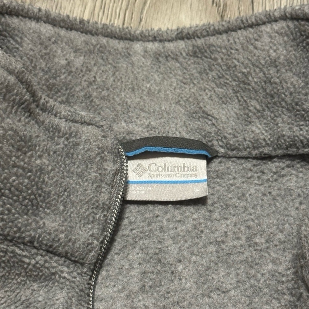 Columbia Men’s Full Zip Jacket Sweater Size Large - Picture 3 of 6